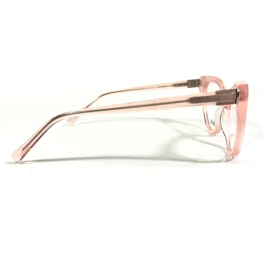 Public Eyeworks Eyeglasses Frames ASHLAND-C03 Pink Clear Oversized 53-16-140